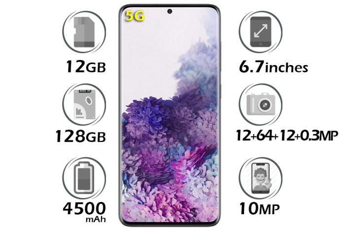 گوشی سامسونگ Galaxy S20 Plus 5G گنجایش 128GB