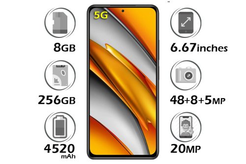 گوشی شیائومی Poco F3 5G حافظه 256 گیگابایت رم 8 گیگابایت