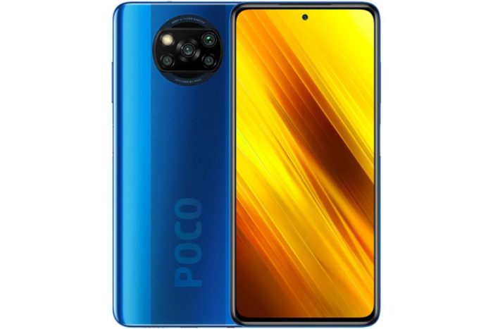 گوشی شیائومی Poco X3 NFC آبی