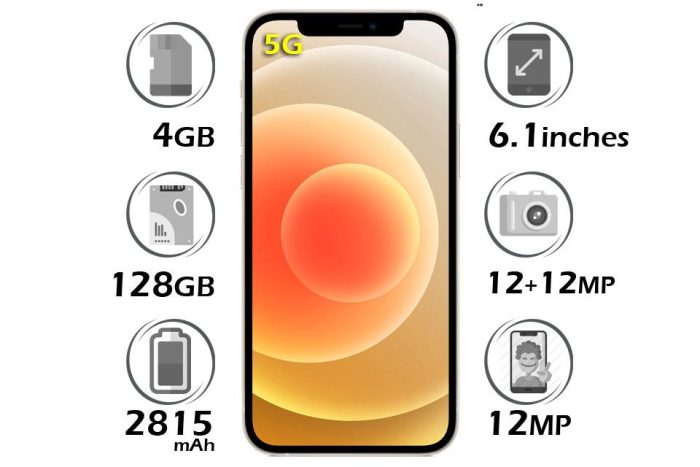 گوشی آیفون 12 اپل 128 گیگابایت