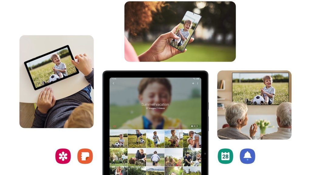 لحظه های مورد علاقه خود را در Samsung Galaxy Tab A7 64GB به اشتراک بگذارید