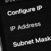 تغییر آدرس IP گوشی آیفون بصورت استاتیک و پویا