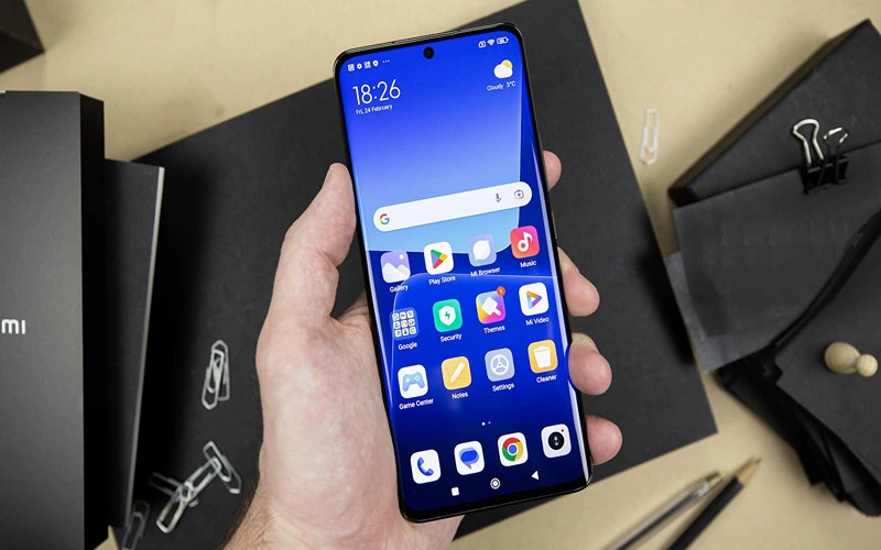 تنظیم صفحه نمایش گوشی شیائومی